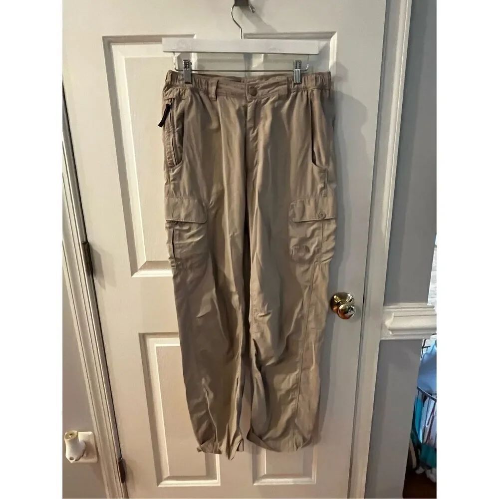 The North Face Tan Hiking Outdoor Cargo Pants sz S